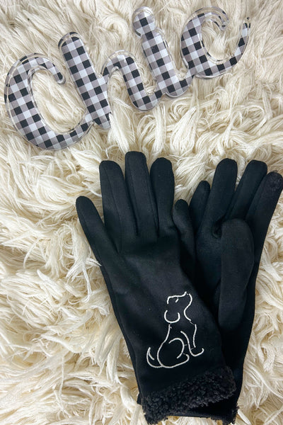 Furry Friend Driving Gloves- 3 Styles - Chic Avenue Boutique