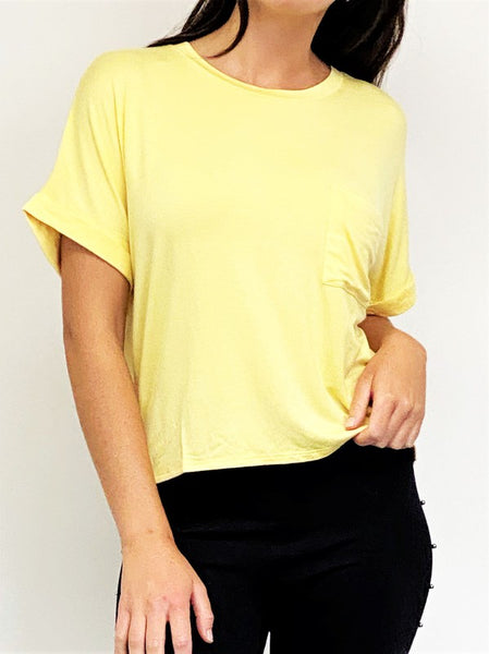 The Perfect Crop Tee- 4 Colors - Chic Avenue Boutique