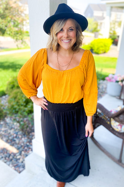 Sunflower State Of Mind Top - Chic Avenue Boutique